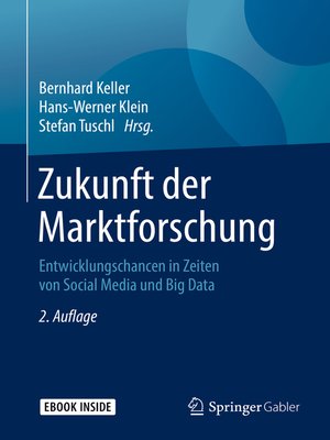 cover image of Zukunft der Marktforschung